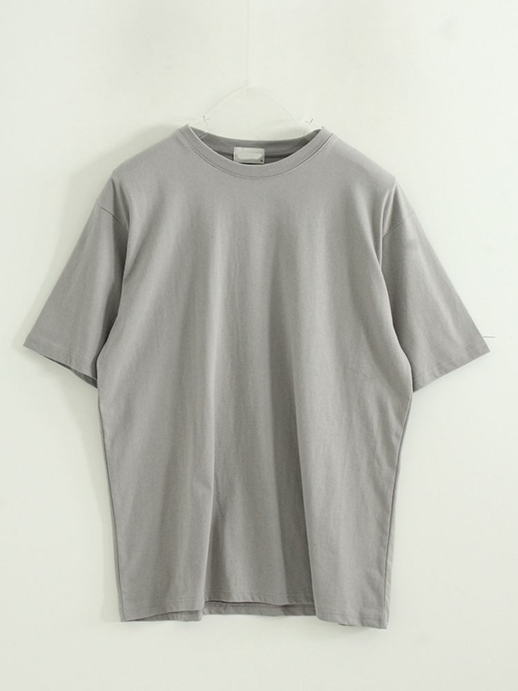 韩国代购23S/S mild cotton box half tee (unisex) 棉质宽松T恤 - 图3