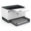 HP black and white laser printer large toner bin double sided