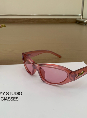 千禧风辣妹墨镜女Y2K发箍太阳镜