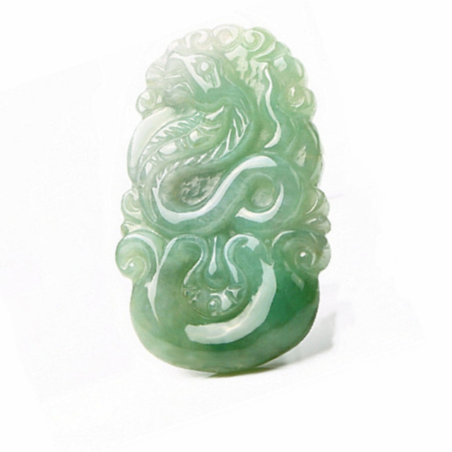 Natural Burmese Grade A Jadeite Zodiac Jade Pendant