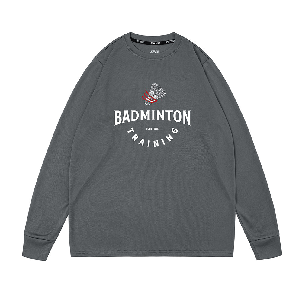 美式速干长袖网眼透气吸湿秋季男女羽毛球t训练服跑步健身宽松T恤,淘宝优惠券,粉丝福利购,淘宝优惠卷