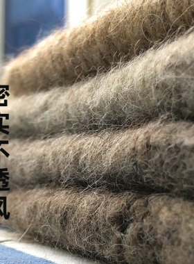 牦牛绒马海毛手工编织毡化中粗