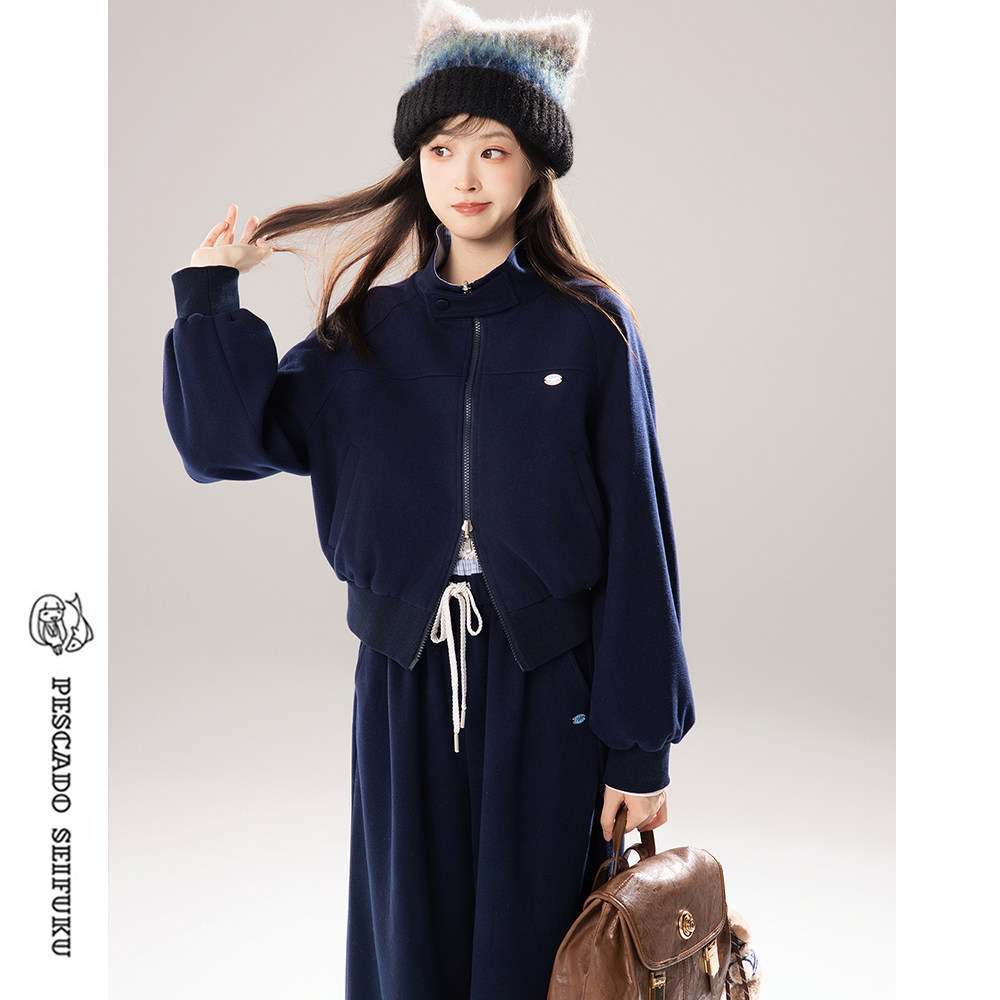 甜鱼少盐[织氧]两面穿拉链短款卫衣外套女2025新款小个子连帽开衫,淘宝优惠券,粉丝福利购,淘宝优惠卷