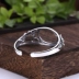 Vòng tay bạc 925 sterling retro trống bạc vòng đeo tay khảm ngọc lam sáp ong mở vòng đeo tay hỗ trợ 21 * 28 16 * 22 - Vòng đeo tay Cuff vòng tay đá thạch anh Vòng đeo tay Cuff