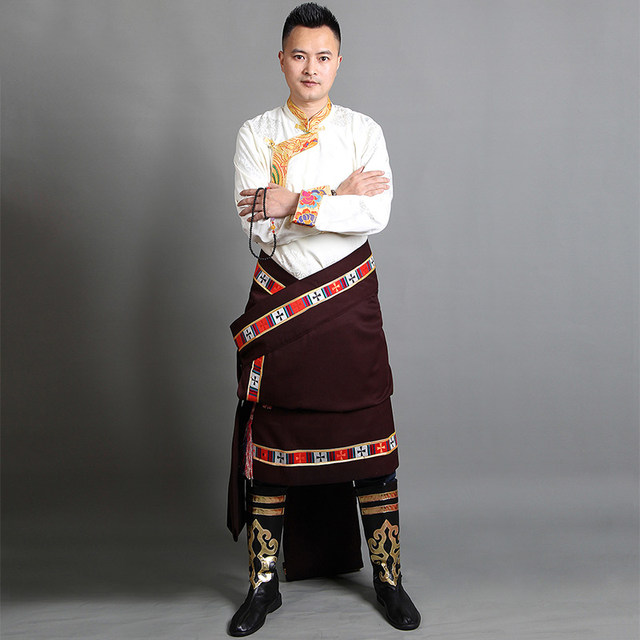 Xianmo's original ethnic style Pulu Tibetan robe