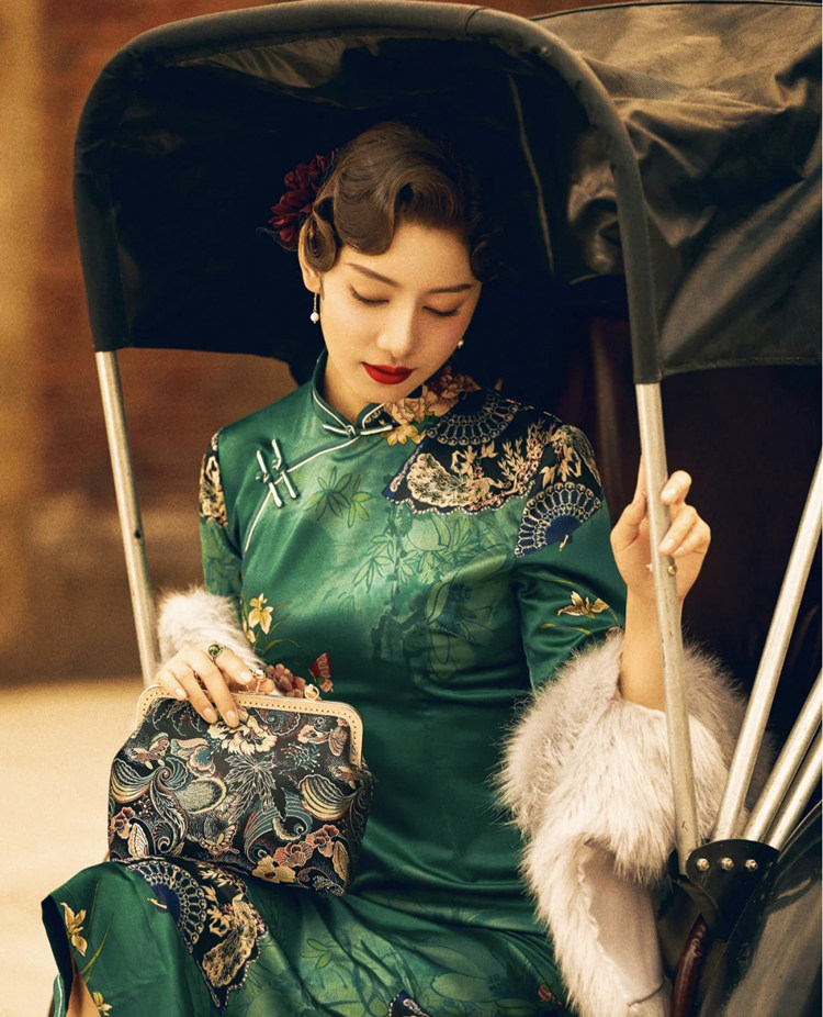 影楼主题服饰复古民国军阀太太旗袍军装情侣写真婚纱拍照摄影服装