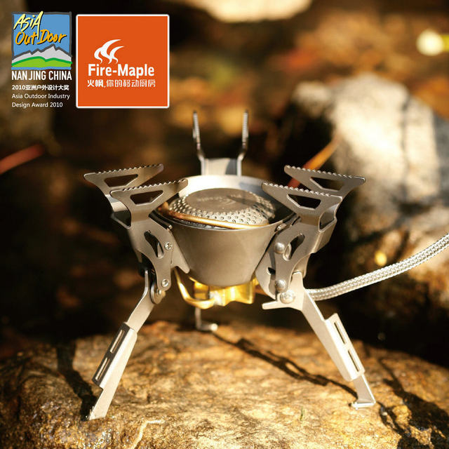 Fire maple plateau stove split metal camping outdoor