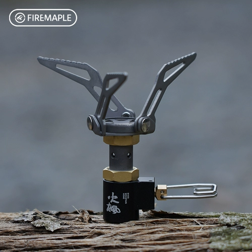 Огненная клена FMS-300T Хорнетская микроуглеродная печь головка на открытом воздухе титановая плита 116t