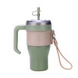 KEITH Соломенная чашка из чистого титана с дофамином, чашка для сока, льда, большая емкость, красивая чашка для воды Big Mac, женская 1