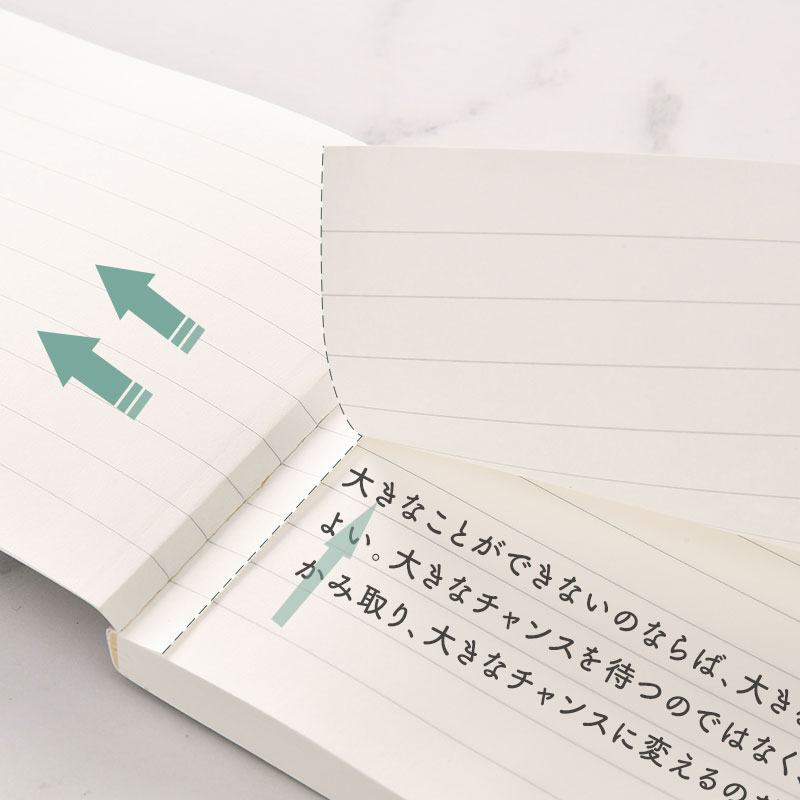 Nakabayashi Nakabayashi lined notebook horizontal version