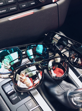 开车太阳镜偏光复古男女蛤蟆镜