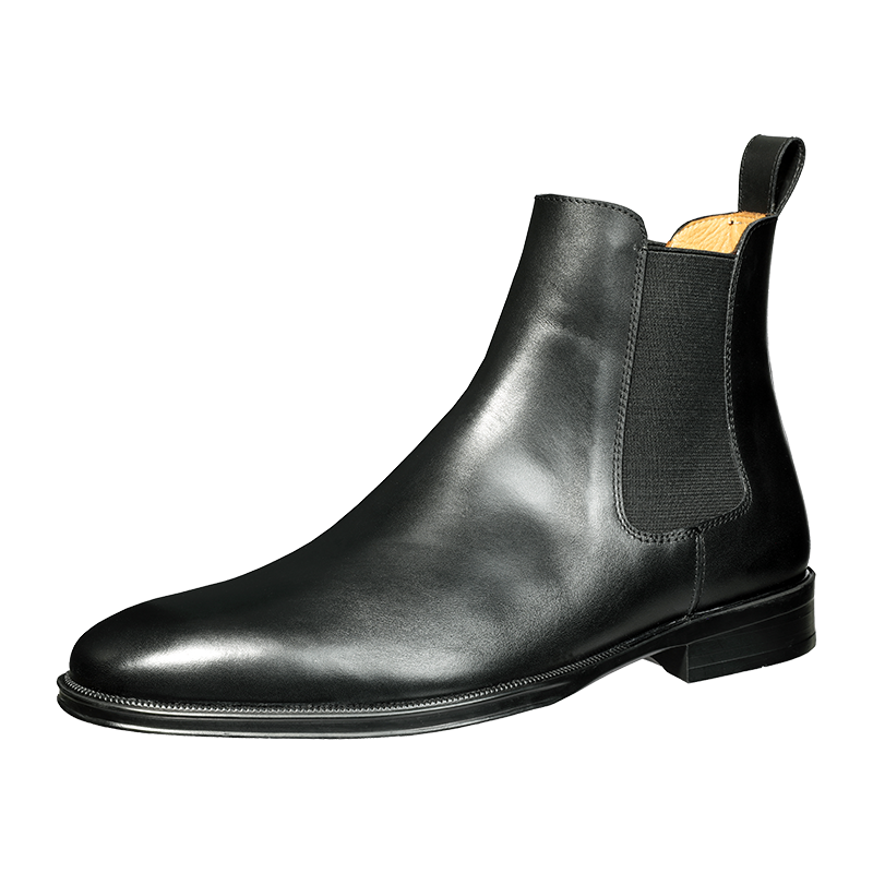 REGAL丽格UC系列UC11意大利小牛皮时尚超轻皮鞋男靴切尔西靴 - 图0