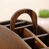 Пульт из натурального дерева, система хранения, настольная коробка для хранения, деревянная корзина для хранения