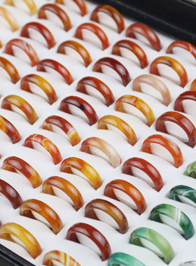 创意水晶锆石戒指男女情侣饰品