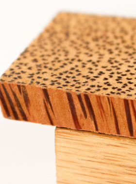 椰子木无事牌461木牌吊坠挂件密集鱼籽纹国潮男女礼物复古民族风