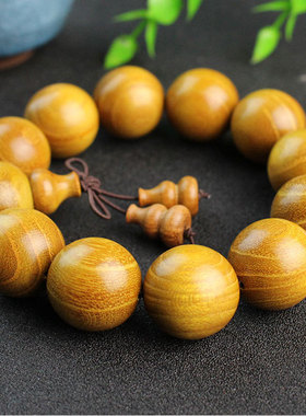 厂家直销檀木顺纹山东情侣手链