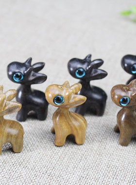 陵固思檀木简约手机链DIY挂件