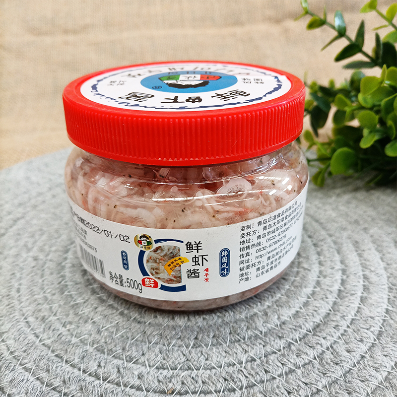 小伙子鲜虾酱500g家用韩国泡菜专用即食白虾酱韩式腌制辣白菜材料 - 图2