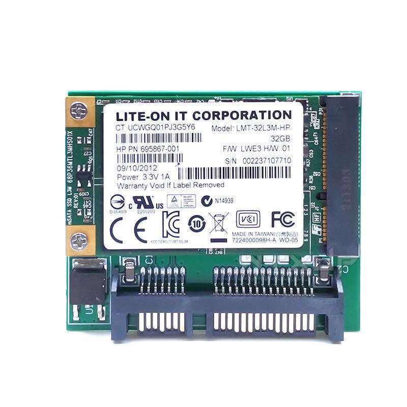 MSata转Sata SSD 固态硬盘转接卡/板/换器 半高Msata转sata 2.5寸 - 图0