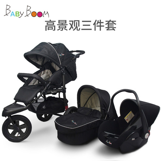 BabyBoom Off-Road High View Lightweight Stroller