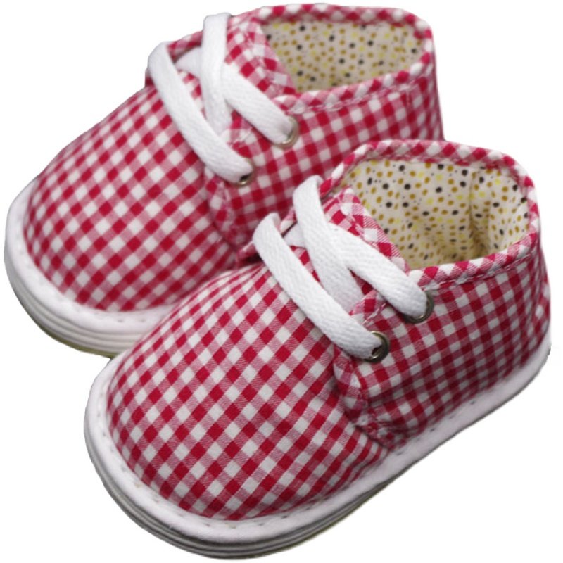 儿童手工棉花鞋加厚保暖冬季男女宝防滑千层底吸汗古风格子系带鞋,淘宝优惠券,粉丝福利购,淘宝优惠卷