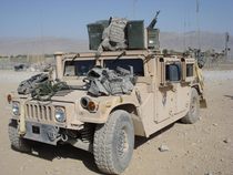 The US M1151 Humvee off-road car picture set