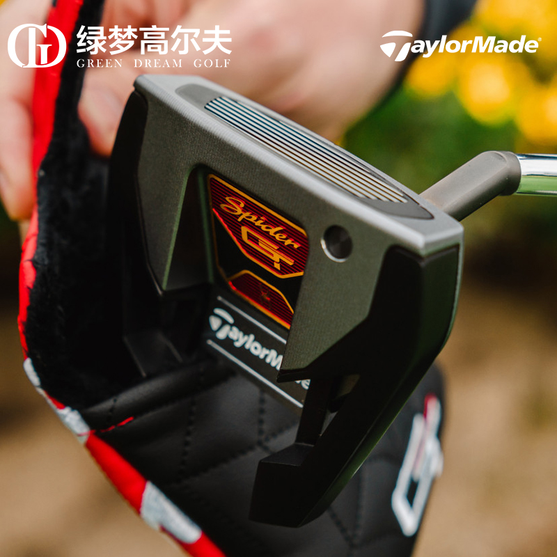 TaylorMade泰勒梅高尔夫球杆新款男士SPIDER GT系列蜘蛛大头推杆-图0