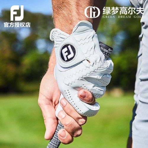 FootJoy高尔夫手套男士PureTouch运动羊皮单只左手透气防滑FJ手套-图1