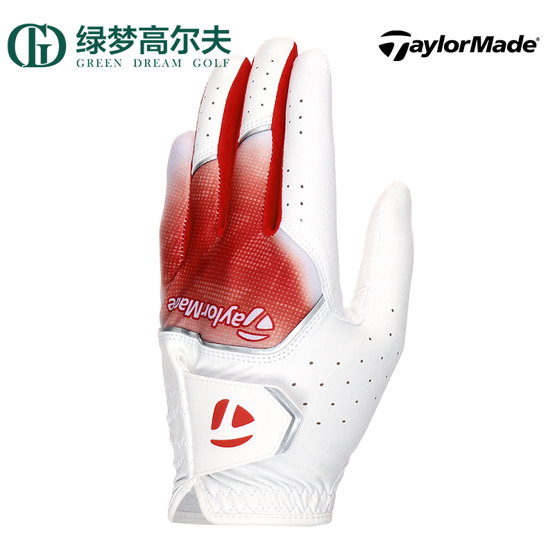 TaylorMade泰勒梅高尔夫手套男士新款春夏透气网眼golf耐磨手套 - 图0