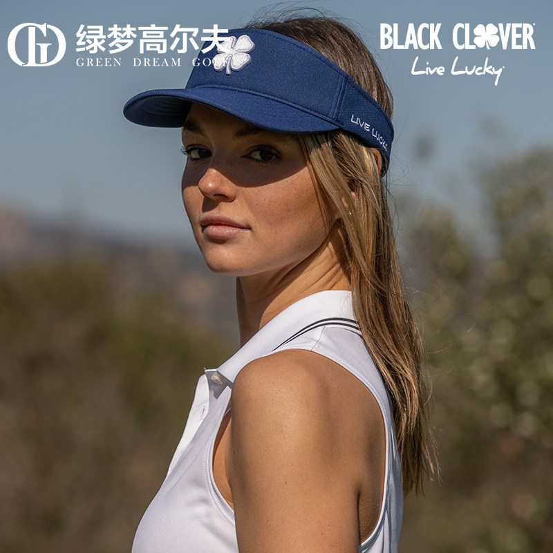 BLACK CLOVER高尔夫球帽空顶男女士运动时尚百搭无顶帽遮阳帽golf,淘宝优惠券,粉丝福利购,淘宝优惠卷