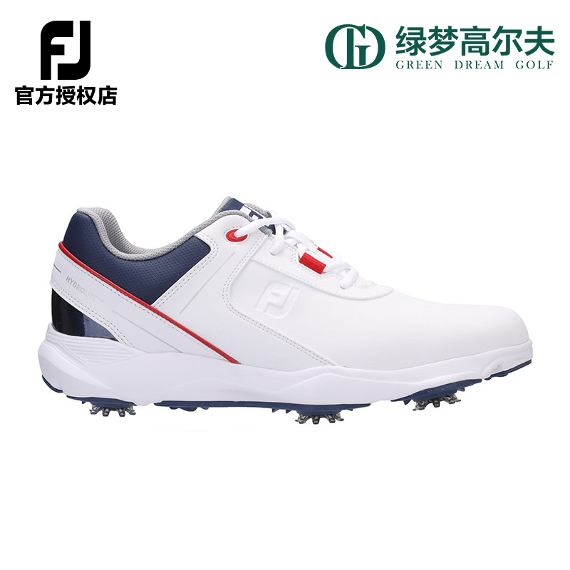 FootJoy高尔夫球鞋男士FJ Ecomfort稳定透气golf运动男鞋有钉鞋 - 图0