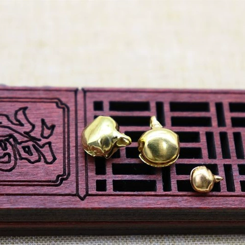 Детский аксессуар ручной работы, креативный браслет, латунный колокольчик, «сделай сам», подарок на день рождения