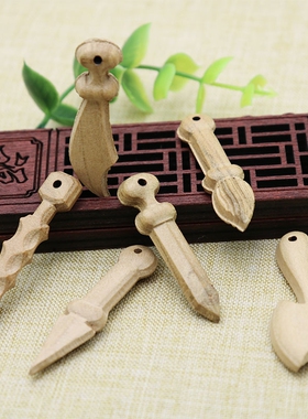 桃木刀剑手工diy创意编雕刻挂件
