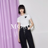 Moco Spring, лето и осенняя белка кожа Love Zhangzai Передний плеч