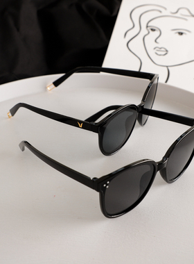 gm墨镜太阳眼镜网红同款太阳镜男女V牌显瘦防紫外线老V高级感眼镜