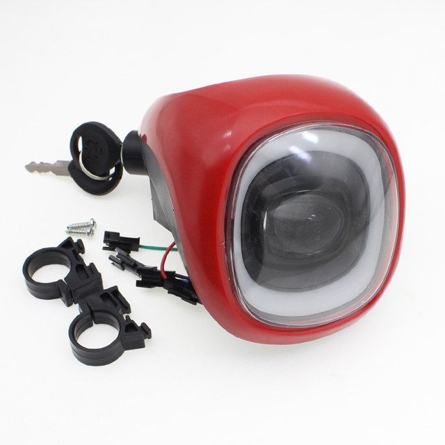 Electric vehicle instrument assembly simple electric vehicle headlight