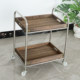Linghai floor-style living room stainless steel debris storage rack