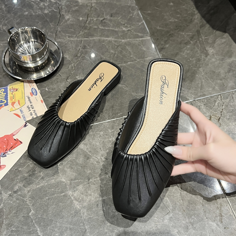 2025新款298包头夏季时尚百搭外穿小香风女鞋