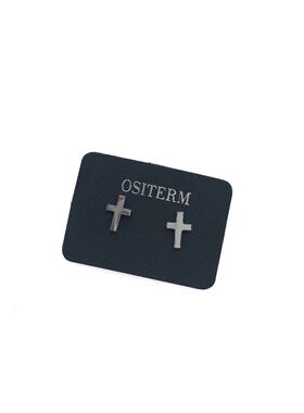 ositerm新品简洁小简单情侣耳钉