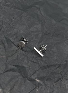 ositerm长方形夏日限定简洁耳环