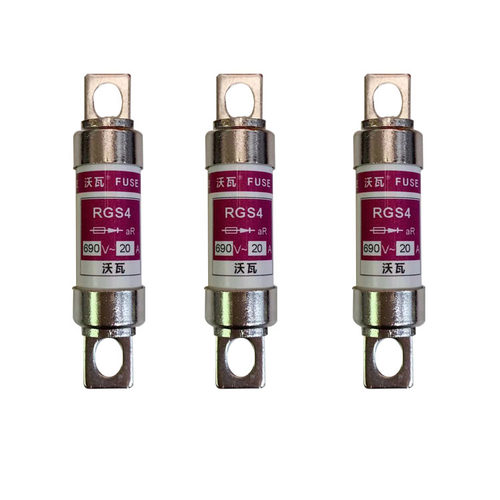 沃瓦快速熔断器RGS4 660GH(内部全银高品质保险丝保险管100A63A - 图2