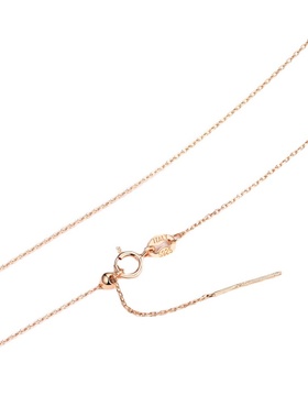 s925银链针式链路路通链项链吊坠配链十字链项链DIY饰品链子颈链