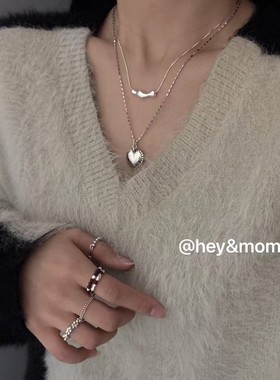 九0117韩国东大门项链HEY-8409833精致春冬洋气韩版新潮可爱流行