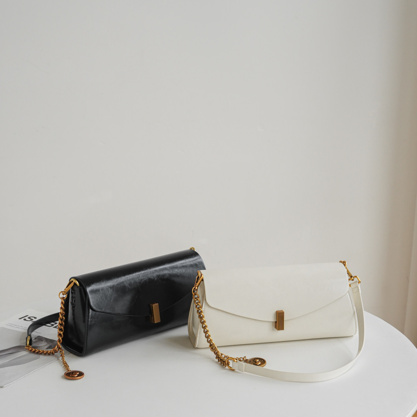 包包女2025新款轻奢小众链条复古法棍包高级感通勤单肩斜挎腋下包,淘宝优惠券,粉丝福利购,淘宝优惠卷