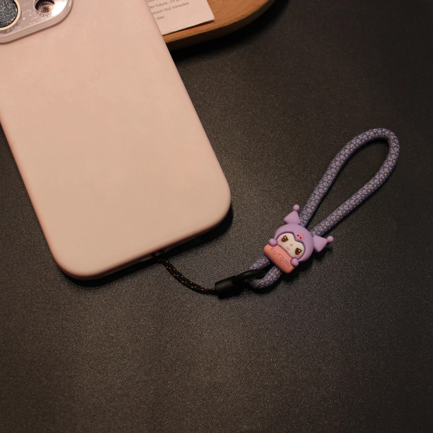 Cartoon Cute Rabbit Mobile Phone Lanyard Ring Short Creative Key U Disk Pendant Ornament Anti-Lost Mobile Phone Chain