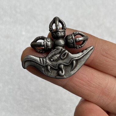 仿古藏传天铁托甲钺刀挂件吊饰藏式民族风吊饰挂件吊坠