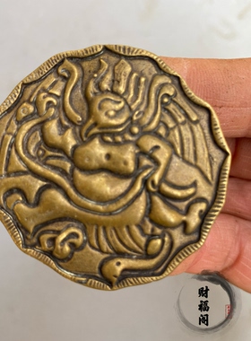 仿古新款黄铜大鹏鸟挂件吊坠藏区民族风吊坠挂件