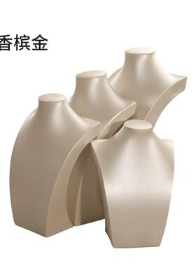 珠宝展示道具项链展示架拉丝泰丝