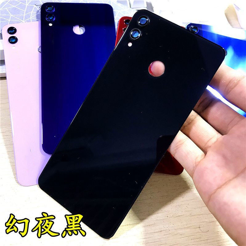 适用于 荣耀8X honor8X手机后盖 玻璃后壳外壳背壳无标钢化玻璃壳 - 图0