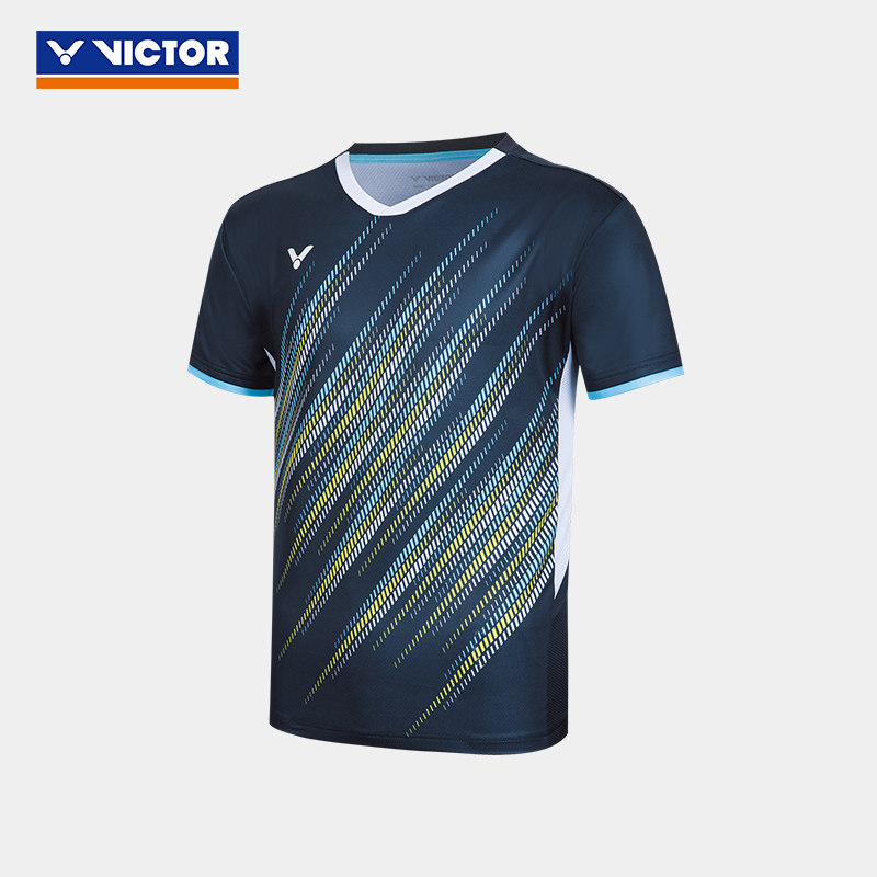 VICTOR威克多胜利羽毛球服男女款吸汗舒适运动速干短袖T恤60022,淘宝优惠券,粉丝福利购,淘宝优惠卷